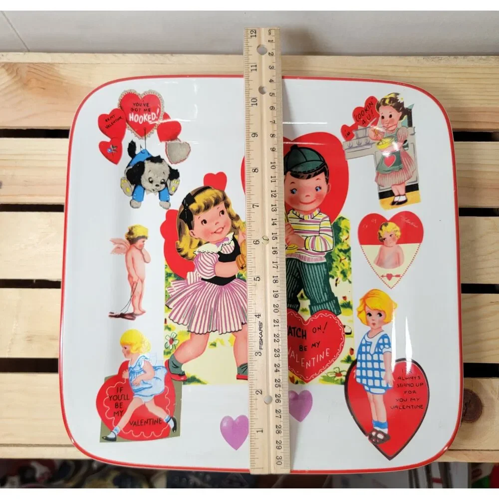 Rosanna Studio Valentine Plate / Platter Classic Children Approx 10.5
